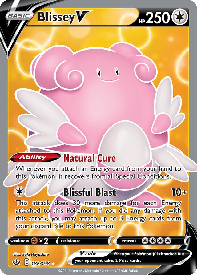 Blissey V (CRE 182)