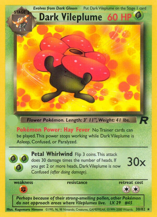Dark Vileplume (TR 30)