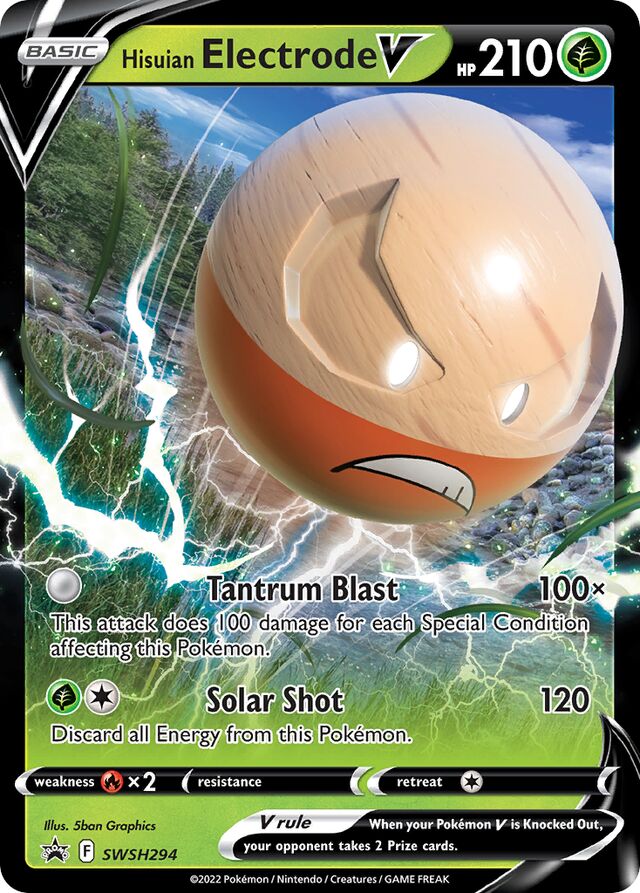 Hisuian Electrode V (SWSH294)