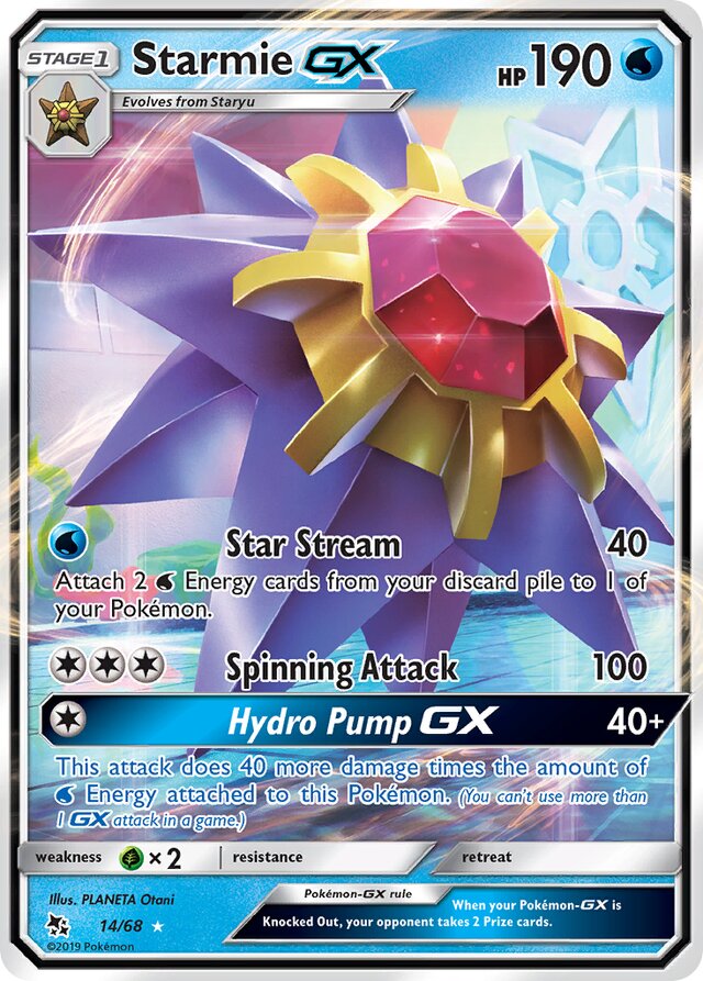 Starmie-GX (HIF 14)