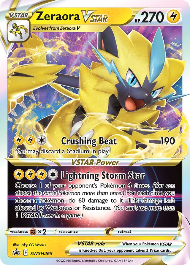 Zeraora VSTAR (SWSH265)
