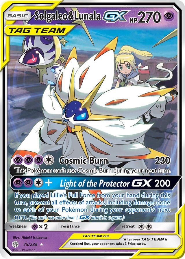 Solgaleo & Lunala-GX (CEC 75)