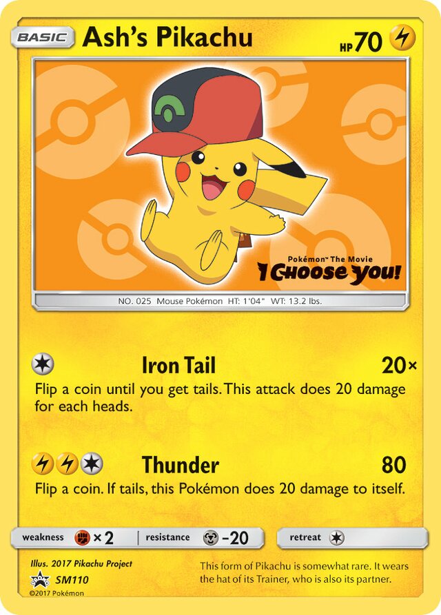 Ash's Pikachu (SMP SM110)