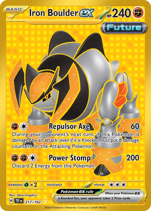 Iron Boulder ex (TEF 217)