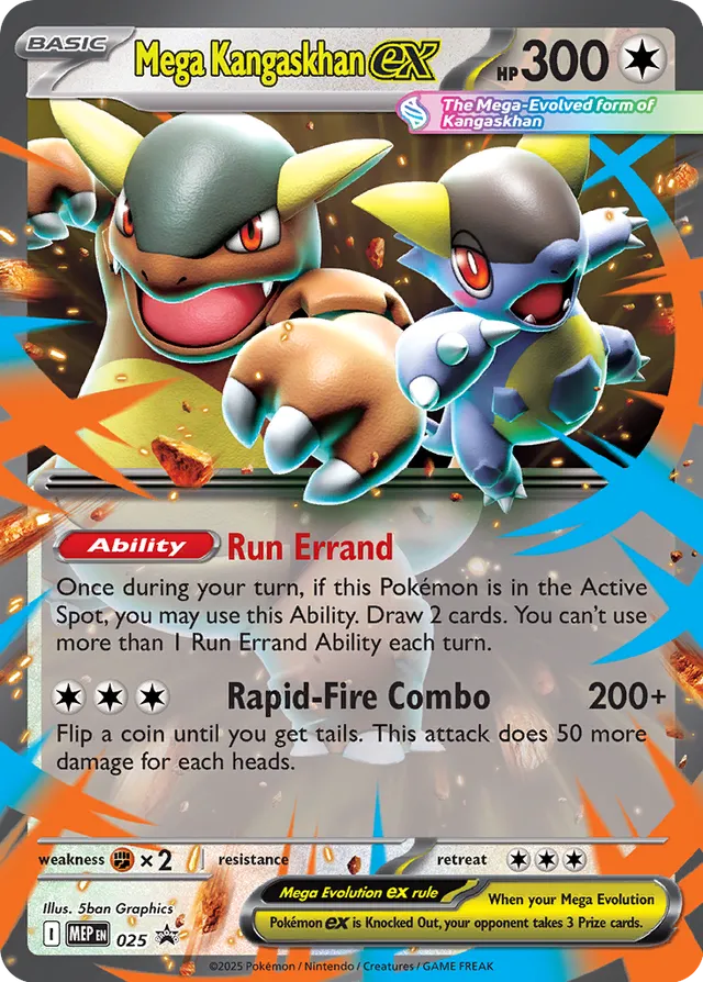 Mega Kangaskhan ex (MEP 025)