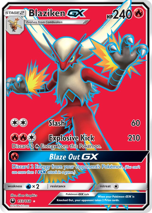 Blaziken-GX (CES 153)