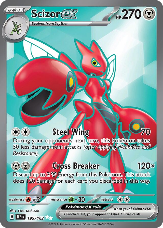 Scizor ex (TEF 195)