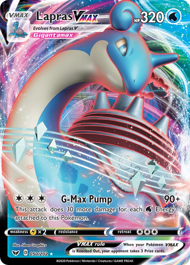 Lapras VMAX (SSH 050)