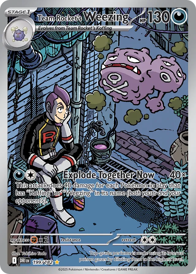 Team Rocket's Weezing (DRI 199)