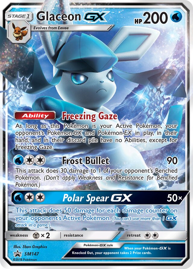 Glaceon-GX (SMP SM147)