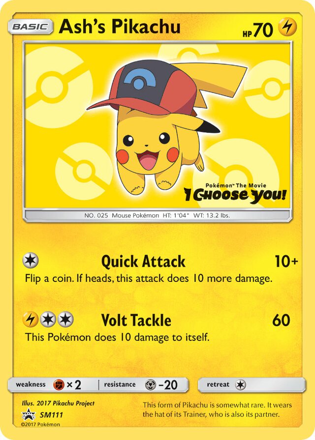 Ash's Pikachu (SMP SM111)