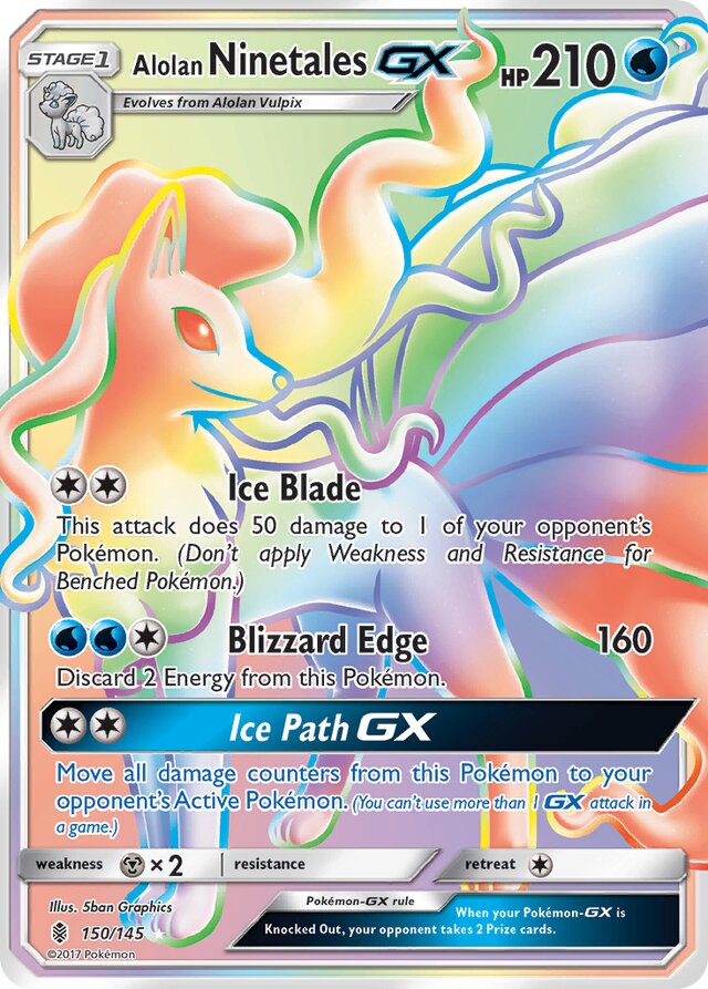 Alolan Ninetales-GX (GRI 150)