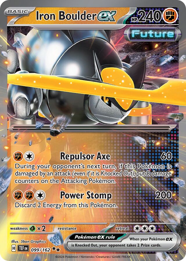 Iron Boulder ex (TEF 099)
