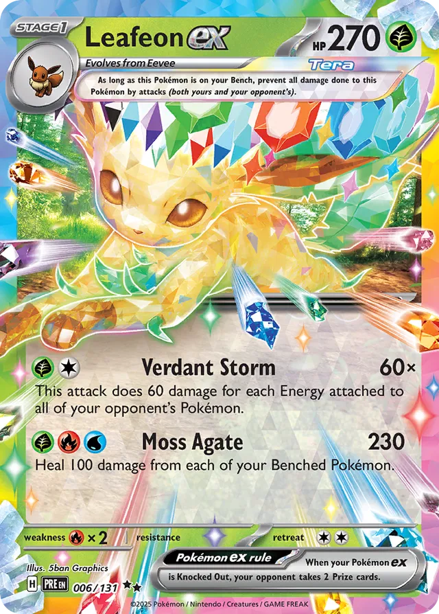 Leafeon ex (PRE 006)