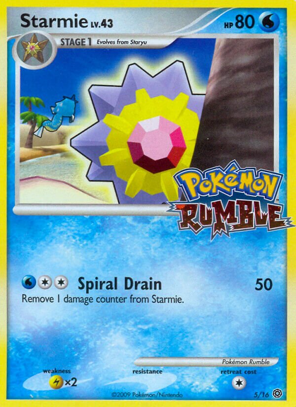 Starmie Lv.43 (RM 5)