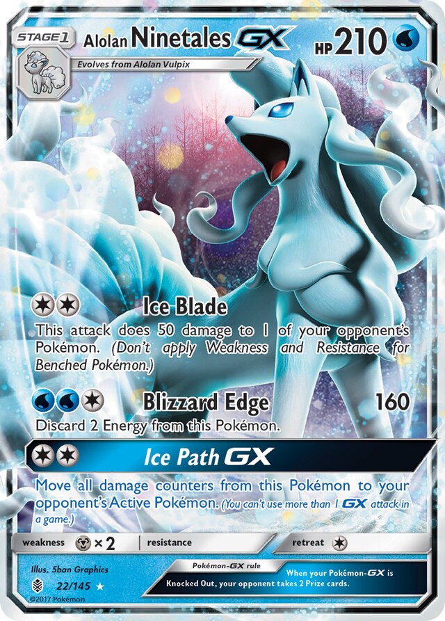 Alolan Ninetales-GX (GRI 22)