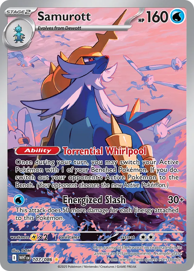 Samurott (WHT 107)