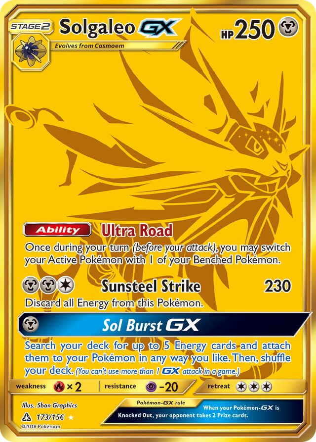 Solgaleo-GX (UPR 173)