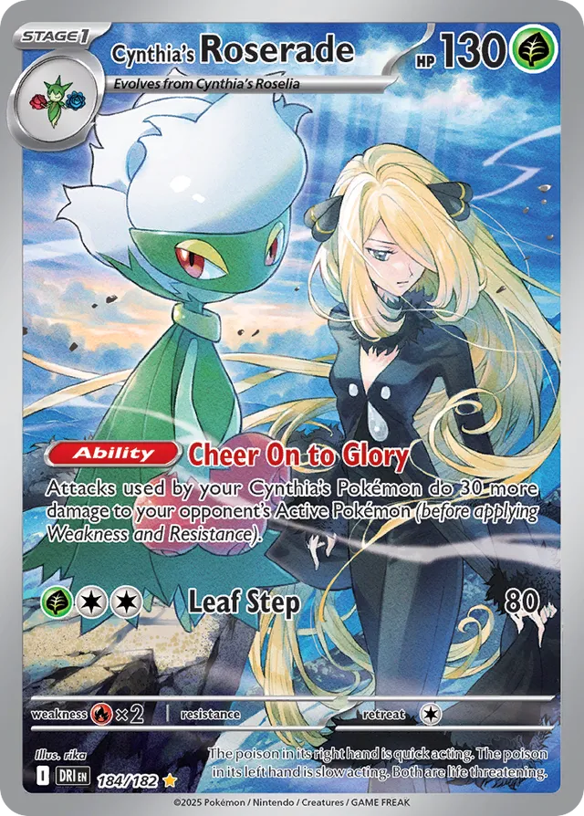 Cynthia's Roserade (DRI 184)