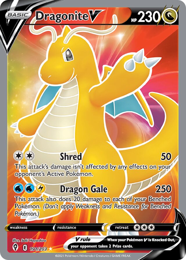 Dragonite V (EVS 191)
