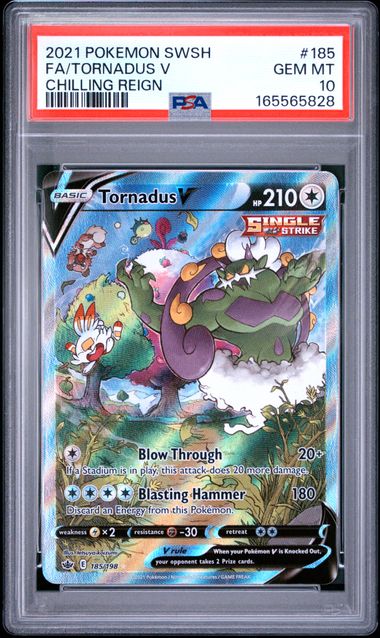 Tornadus V (CRE 185) PSA 10