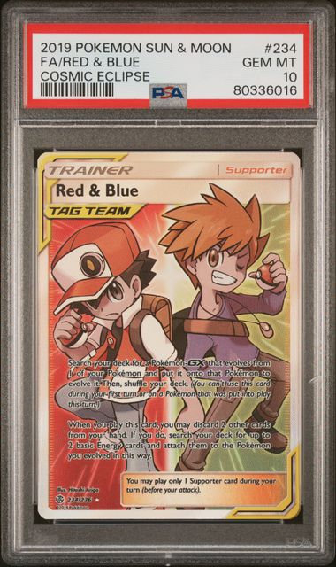 Red & Blue (CEC 234) PSA 10