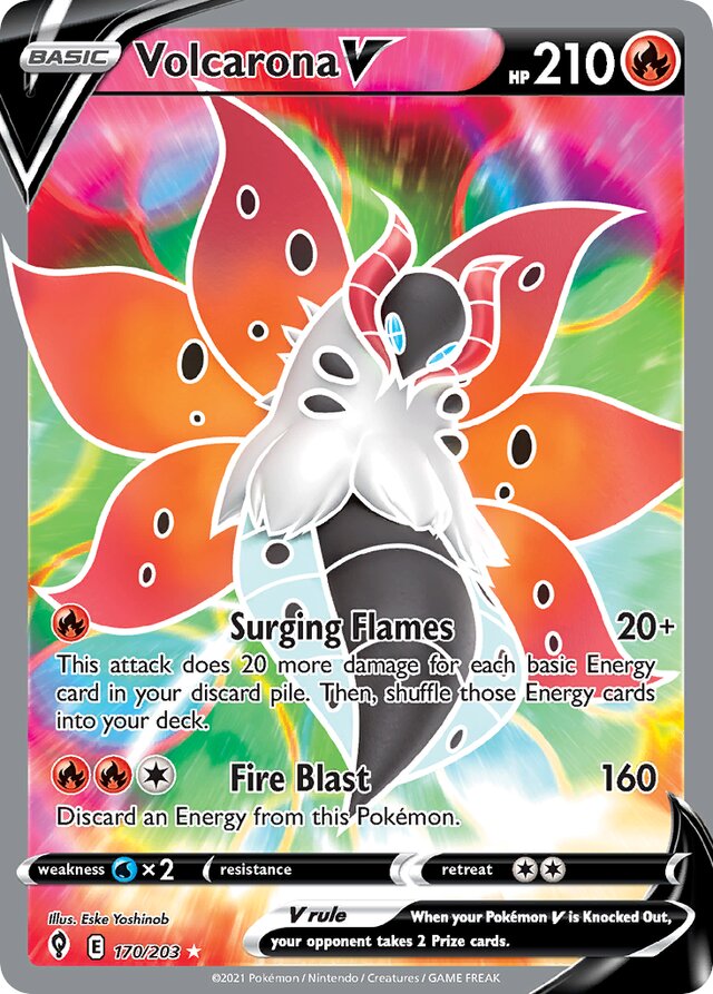 Volcarona V (EVS 170)