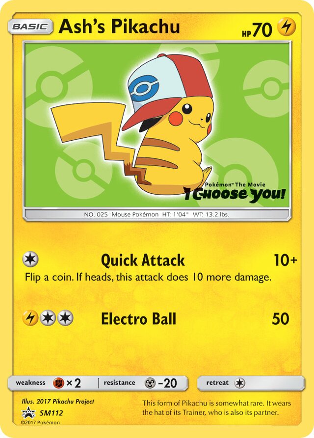 Ash's Pikachu (SMP SM112)