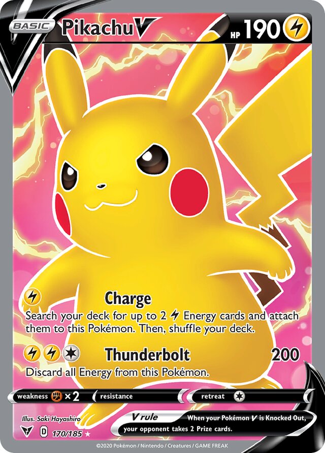 Pikachu V (VIV 170)
