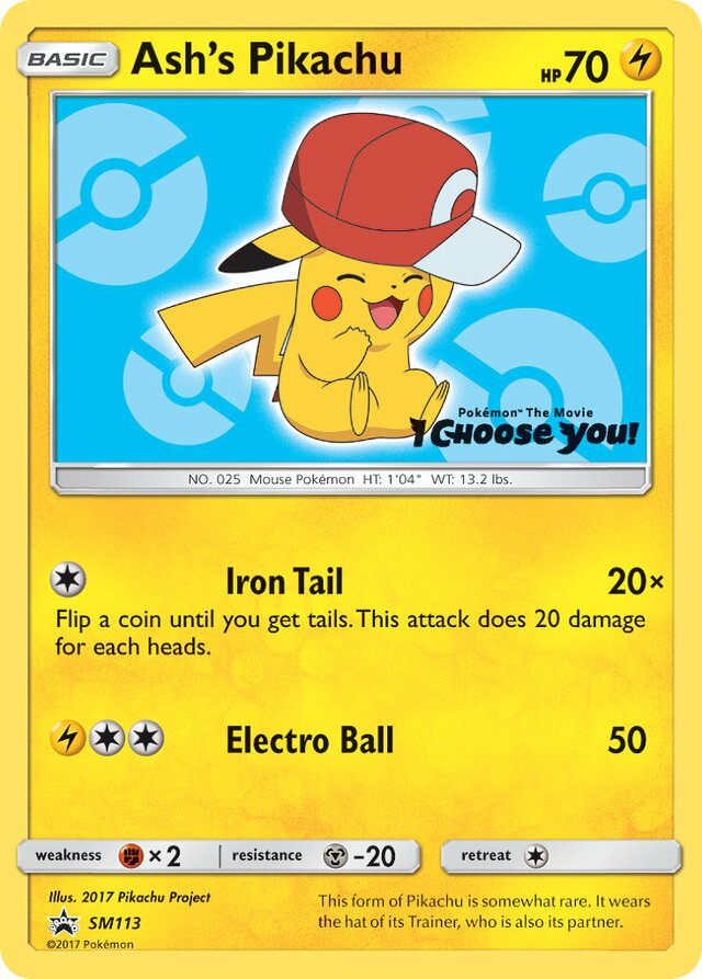 Ash's Pikachu (SMP SM113)