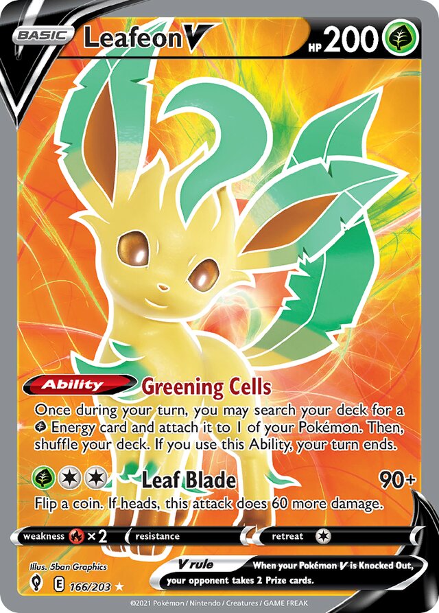 Leafeon V (EVS 166)