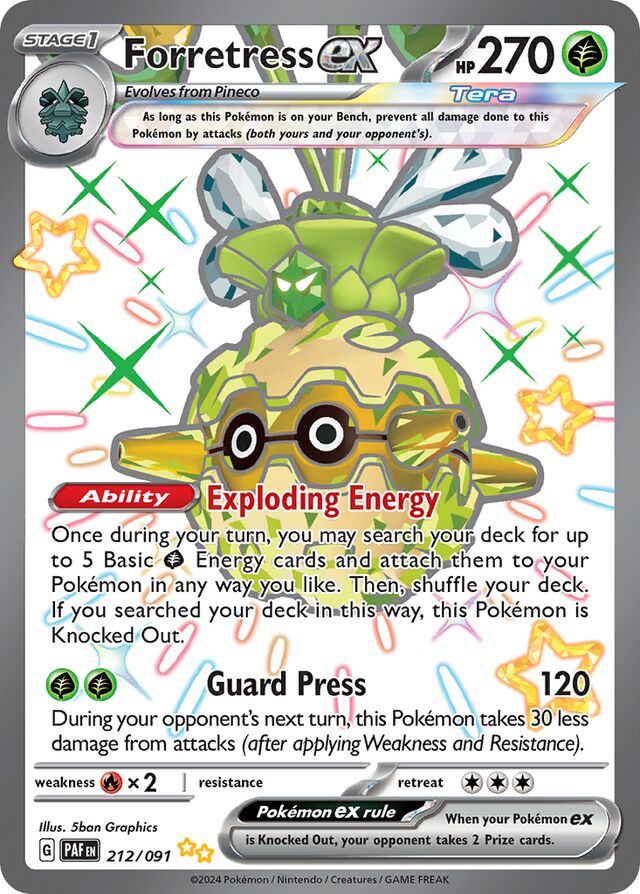 Forretress ex (PAF 212)