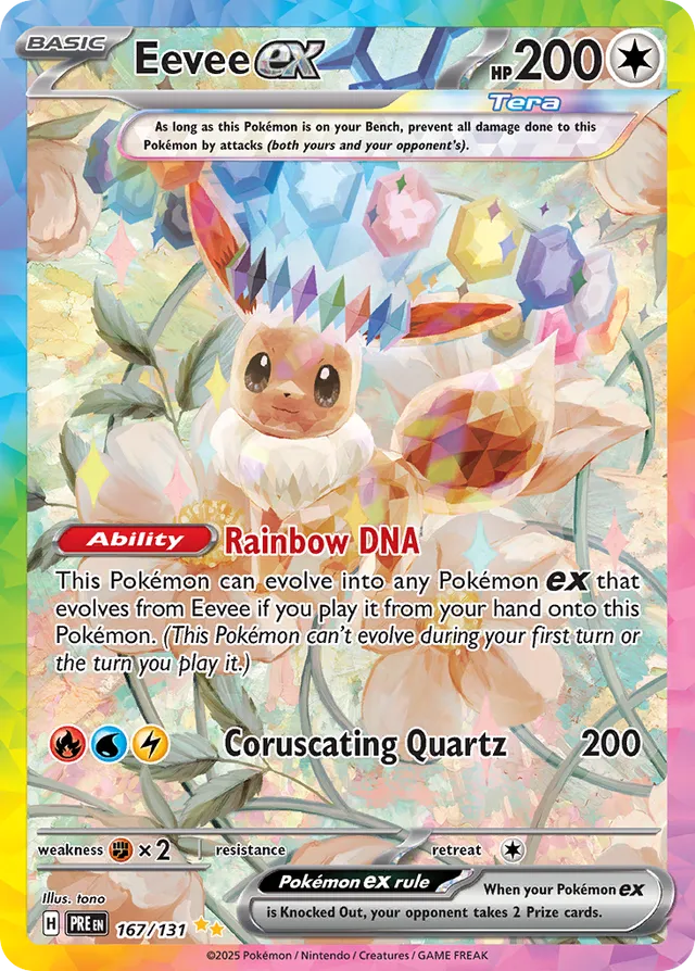 Eevee ex (PRE 167)