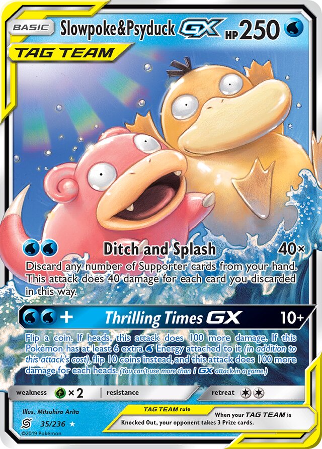 Slowpoke & Psyduck-GX (UNM 35)