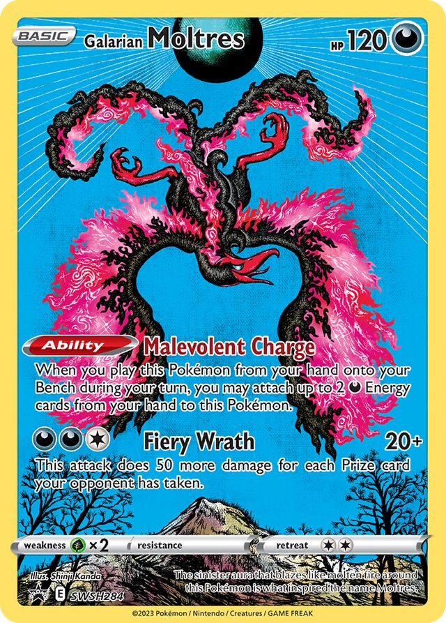 Galarian Moltres (SWSH284)