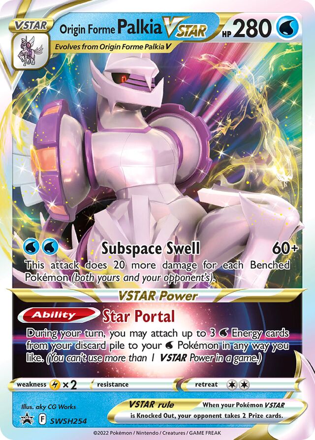 Origin Forme Palkia VSTAR (SWSH254)