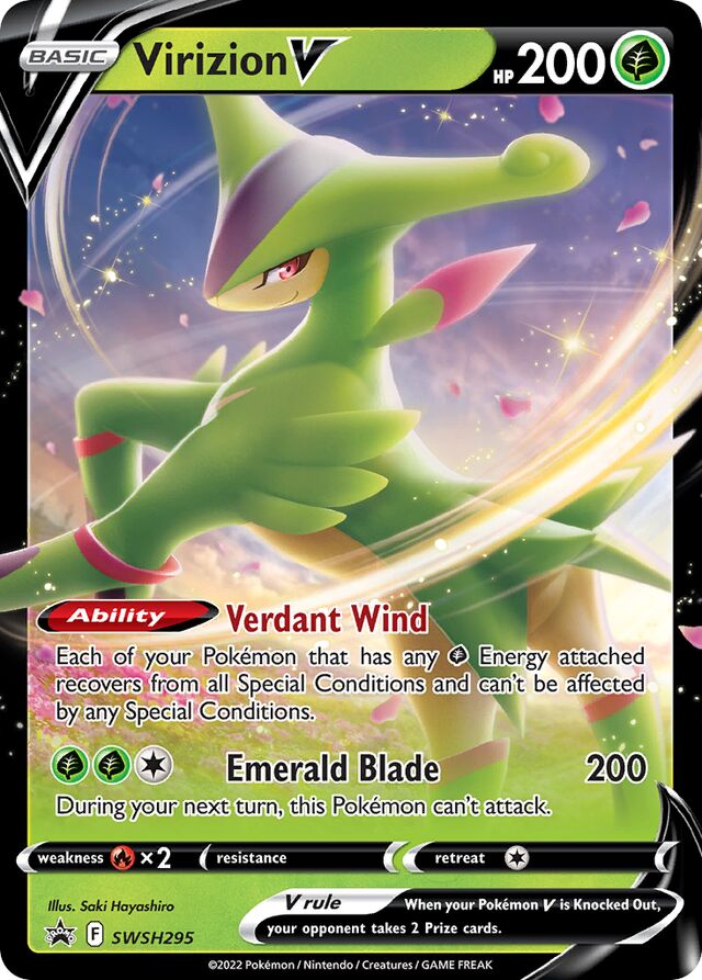 Virizion V (SWSH295)
