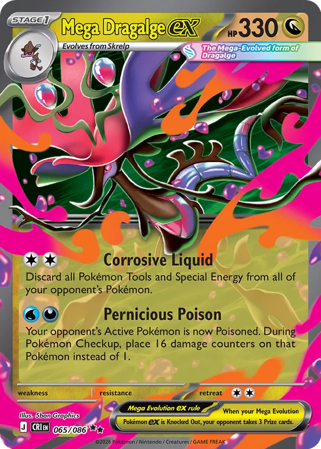 Mega Dragalge ex (CRI 065)