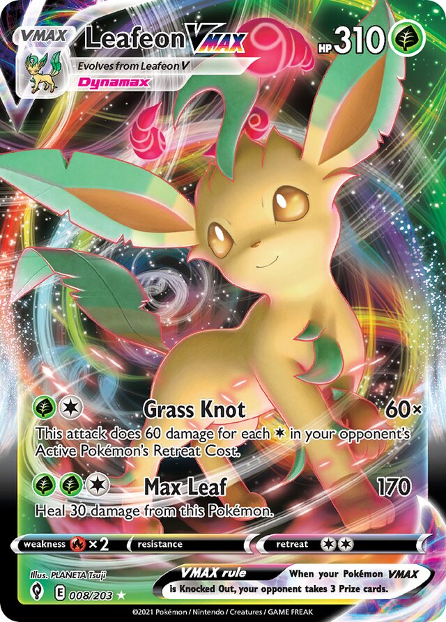 Leafeon VMAX (EVS 008)