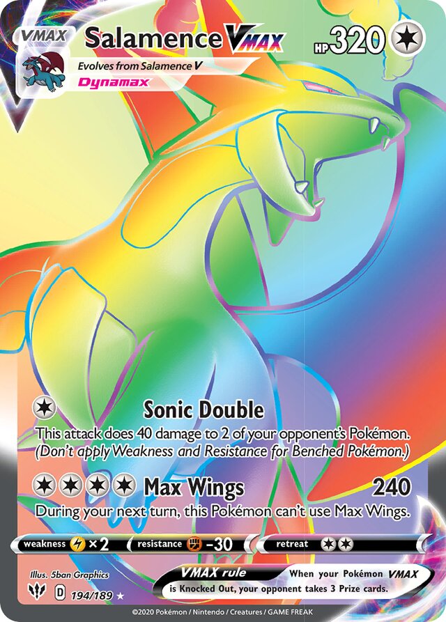 Salamence VMAX (DAA 194)