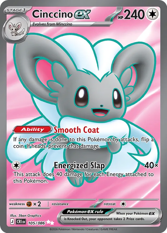 Cinccino ex (CRI 105)