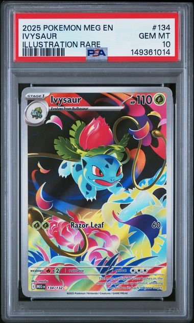 Ivysaur (MEG 134) PSA 10