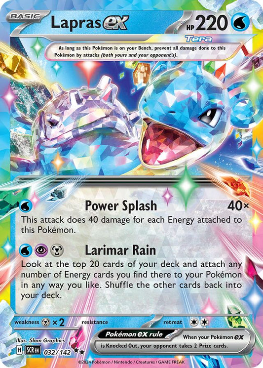 Lapras ex (SCR 032)