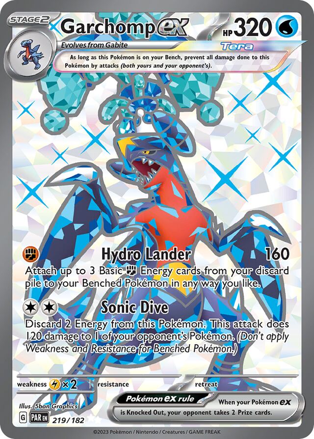 Garchomp ex (PAR 219)