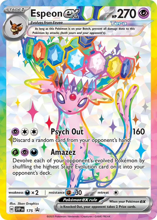 Espeon ex (SVP 175)