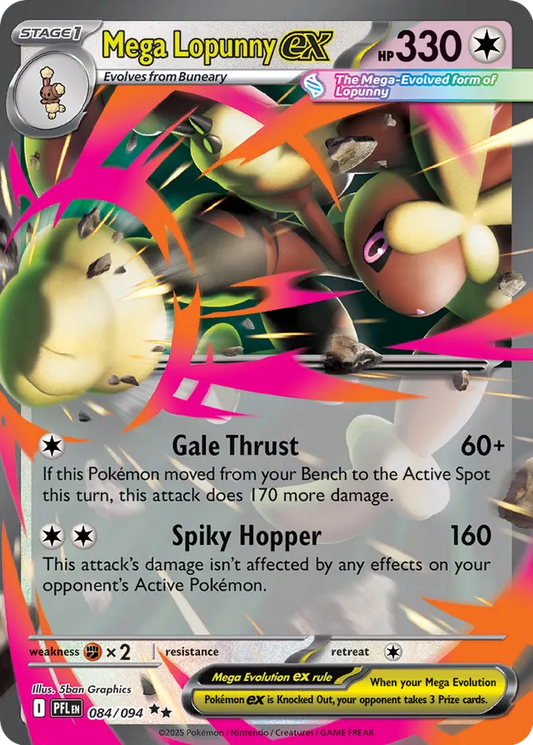 Mega Lopunny ex (PFL 084)