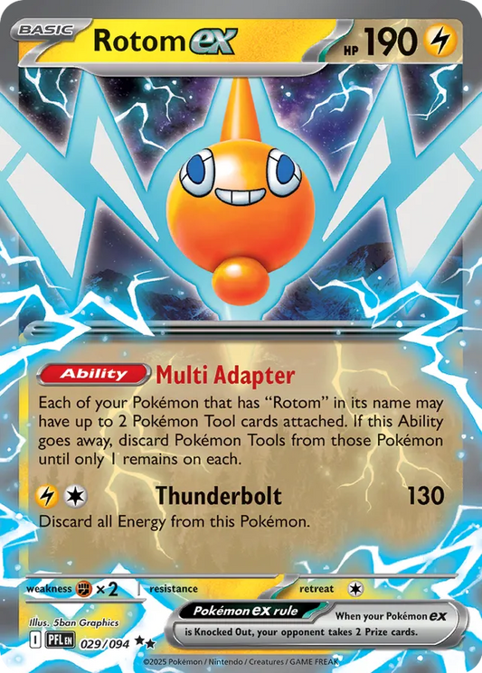 Rotom ex (PFL 029)