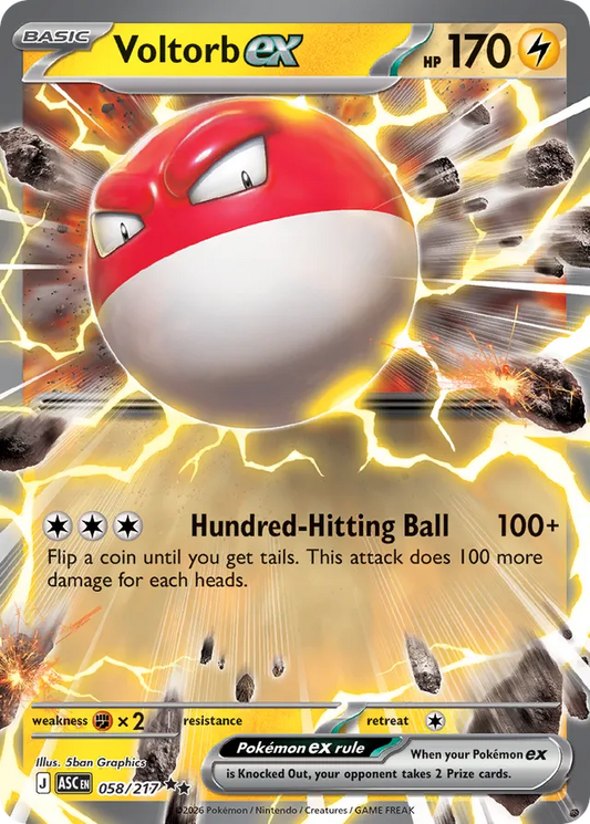 Voltorb ex (ASC 058)