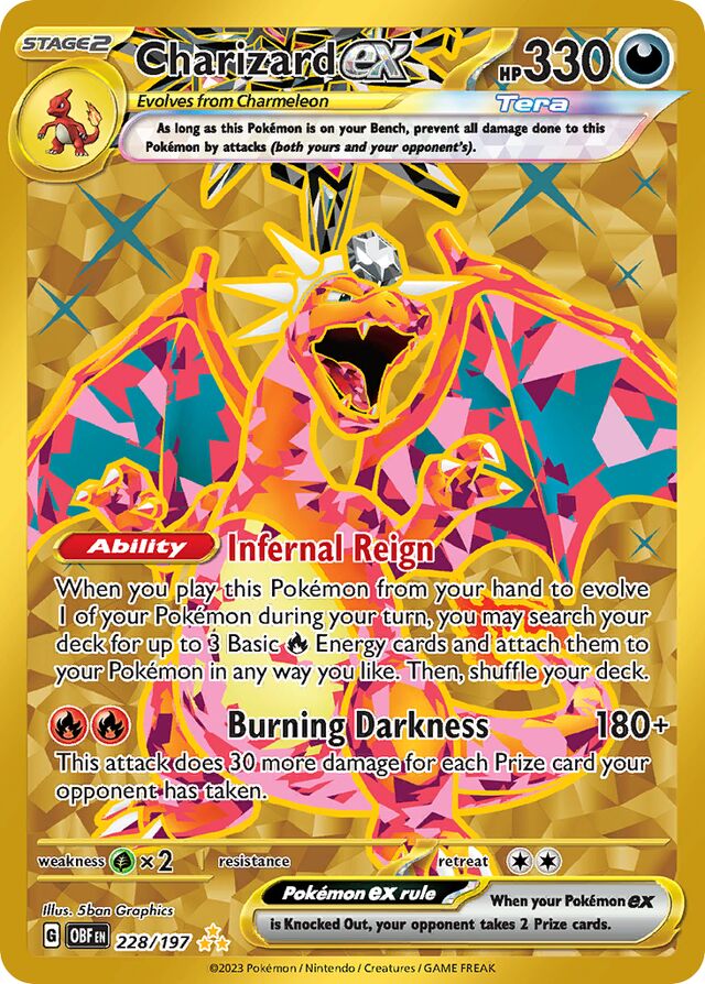 Charizard ex (OBF 228)