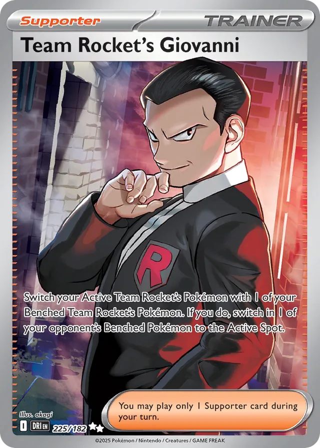Team Rocket's Giovanni (DRI 225)
